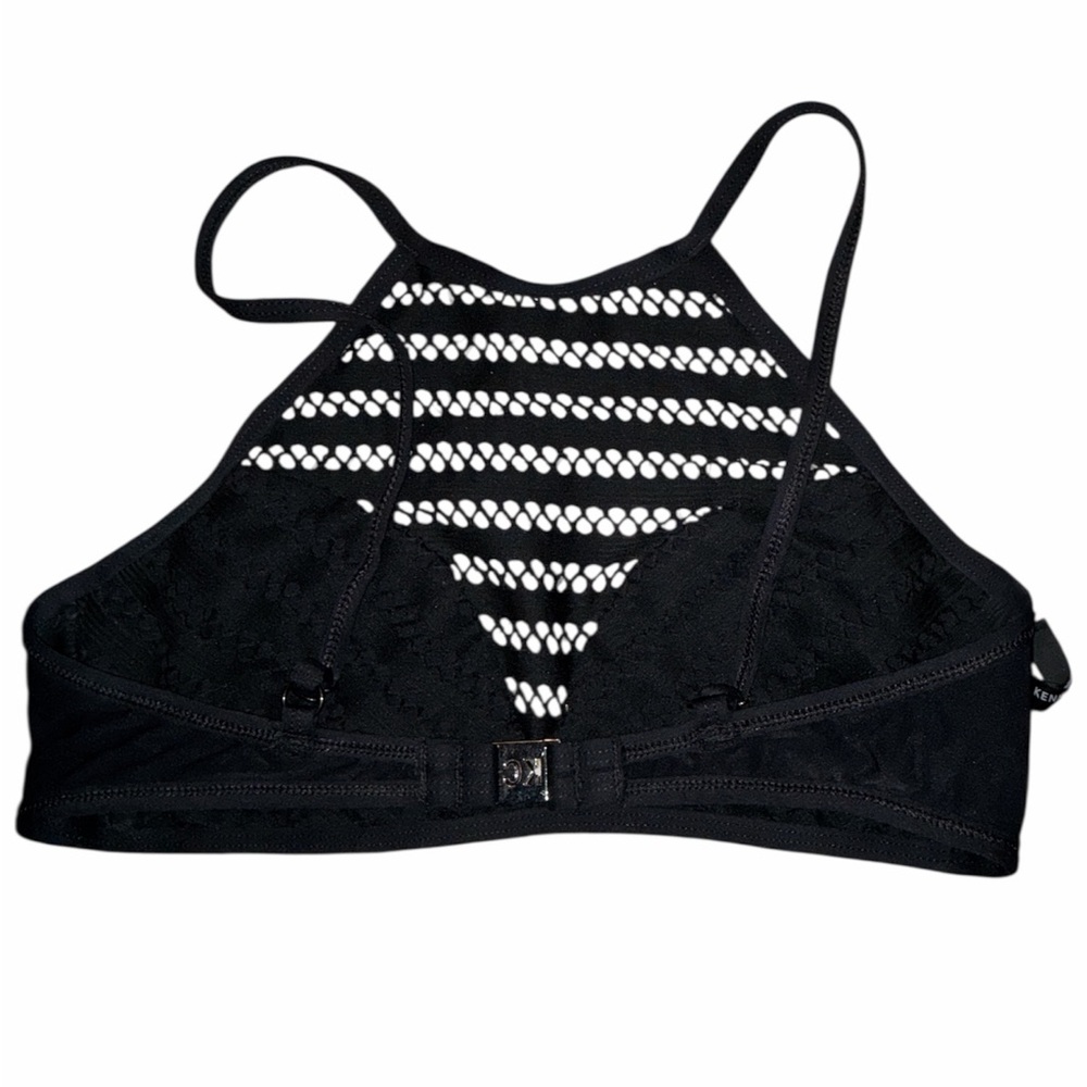 Kenneth Cole Luxe Bikini With Aerie Gingham Check Bottom, Size Med - Picture 7 of 8